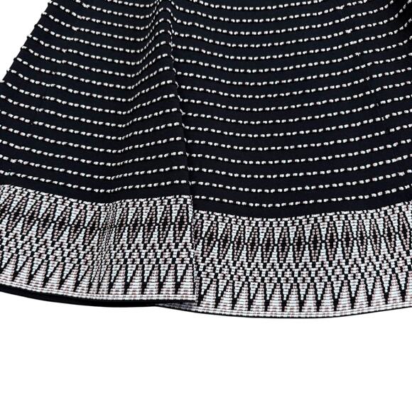 Shoshanna Mesa Tunnel Embroidered Zigzag Dress Size Small - Picture 9 of 15